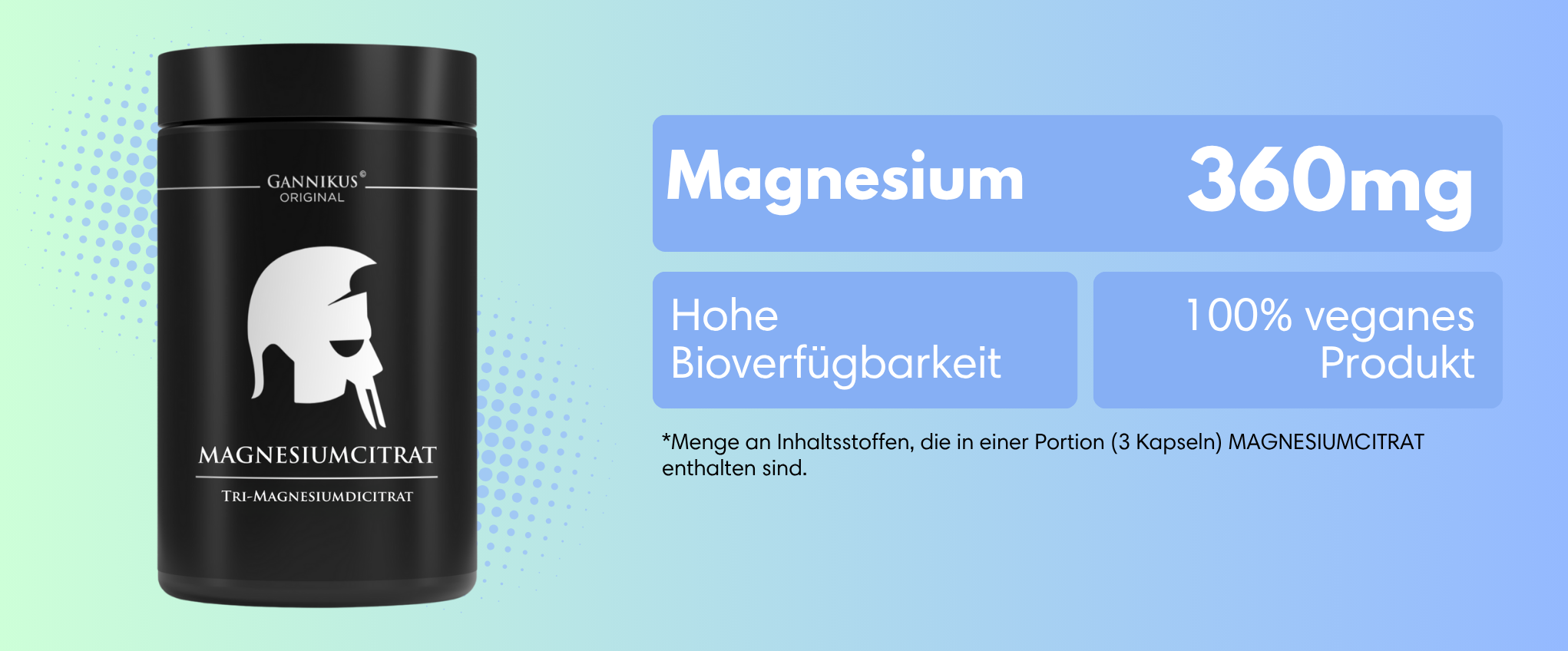 MAGNESIUM - 120 Kapseln