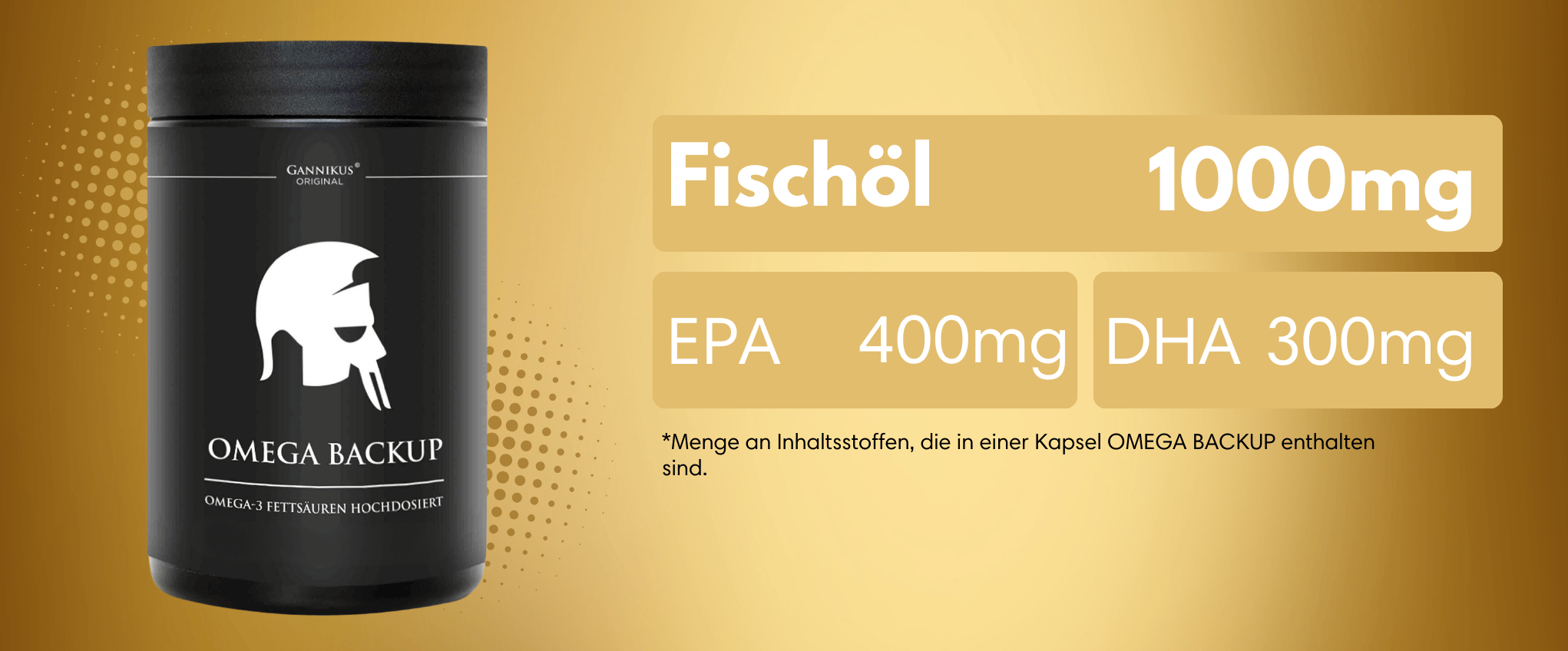 OMEGA BACKUP - 360 Kapseln
