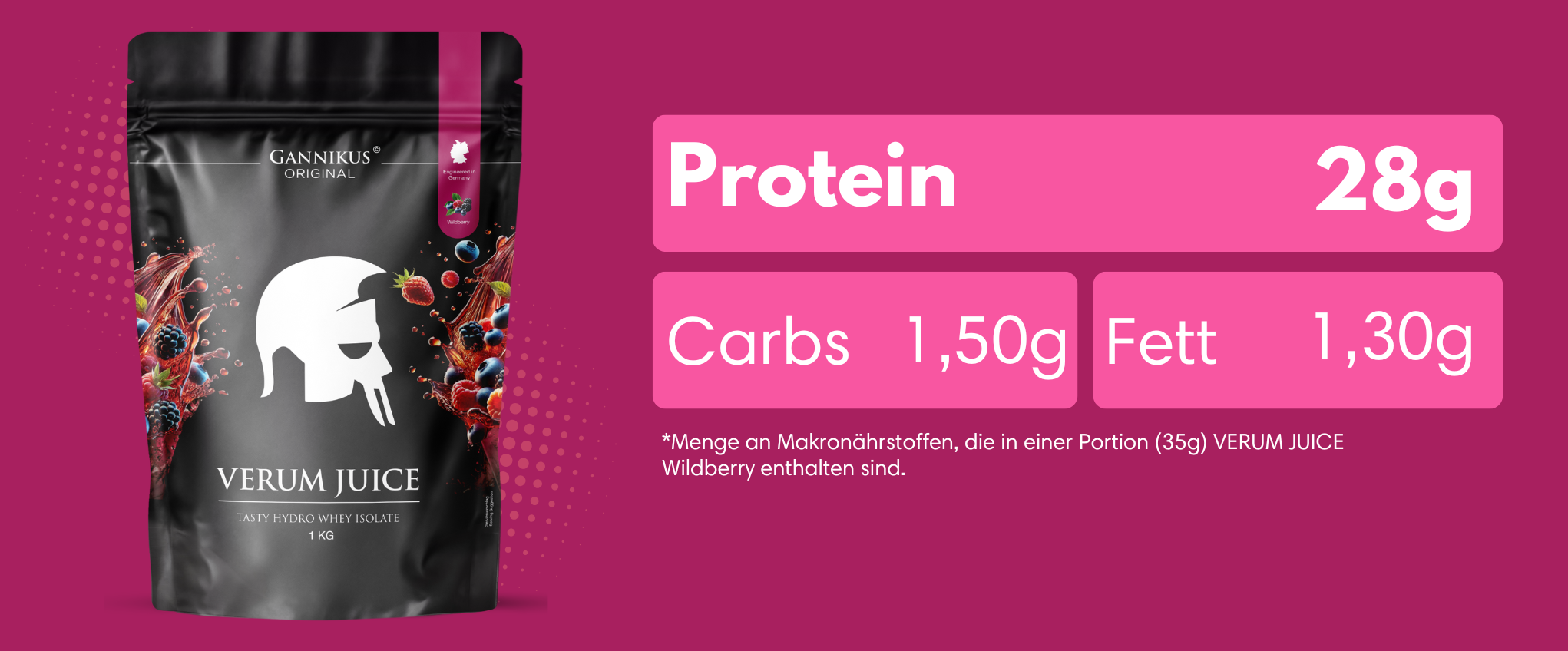 VERUM JUICE - 1kg