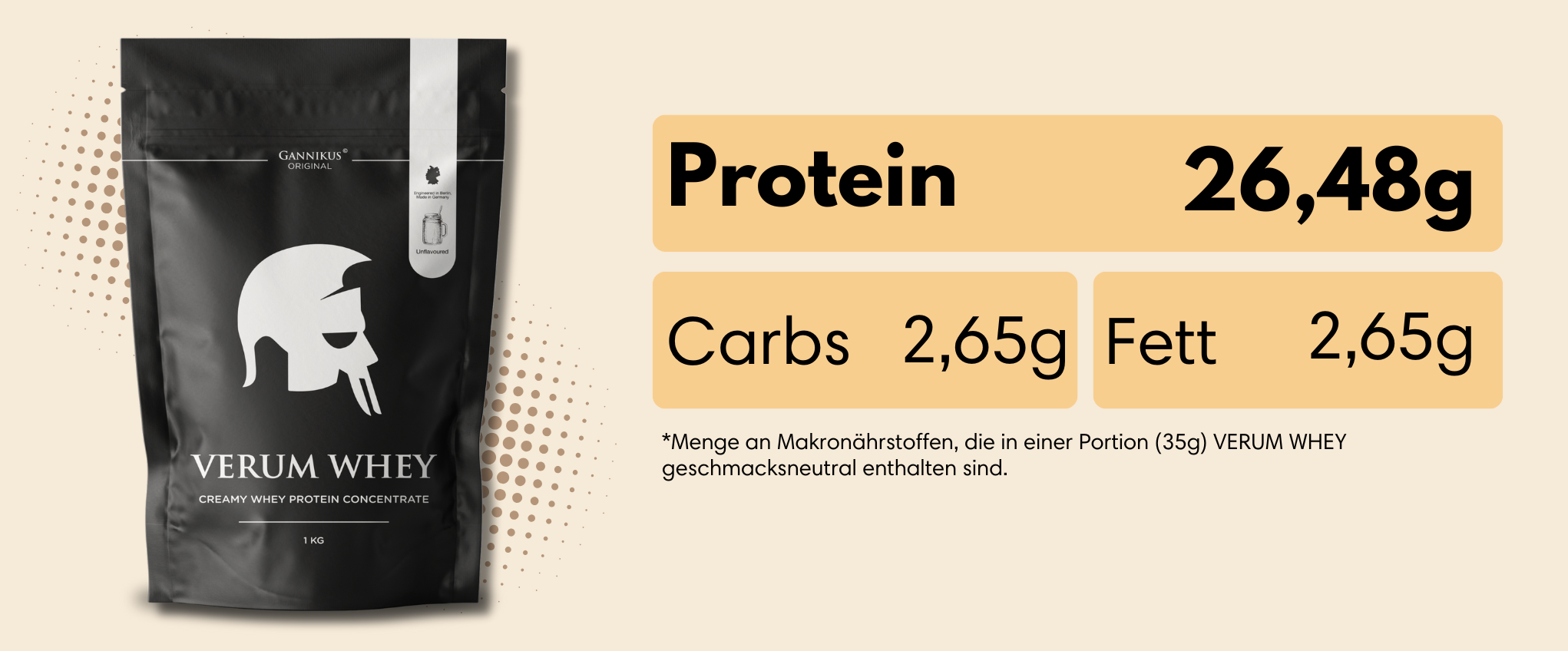 VERUM LICIOUS + WHEY Neutral Bundle