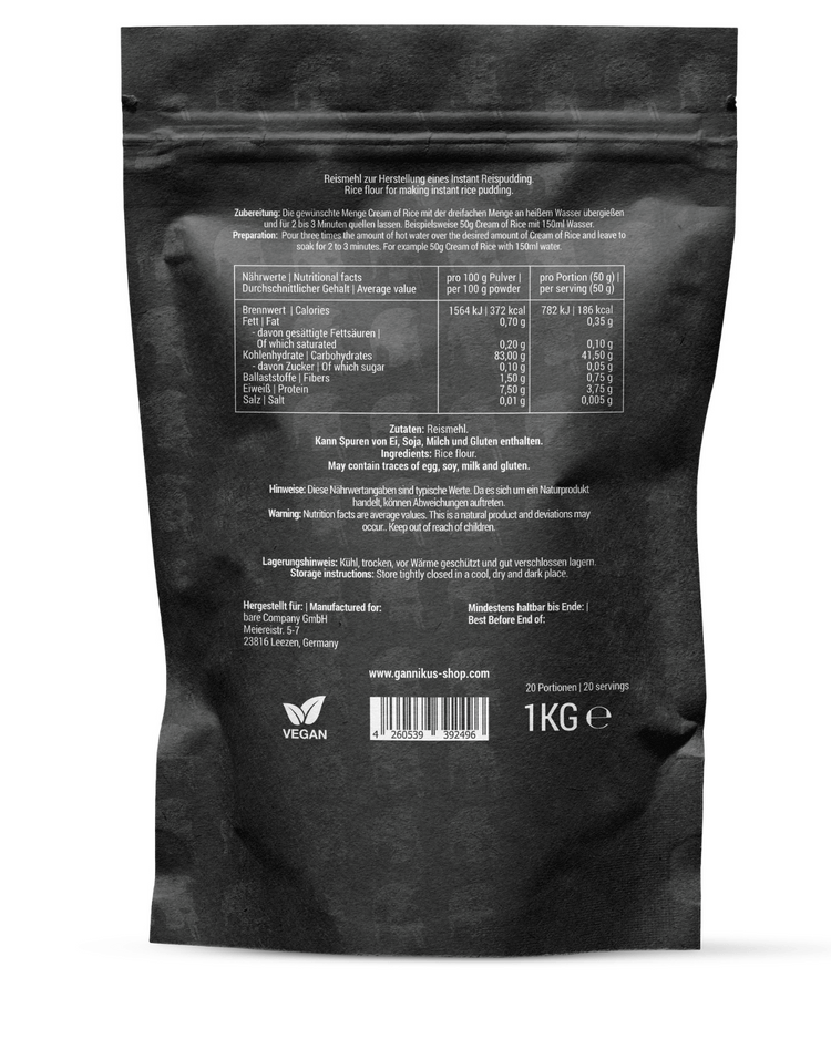CREAM OF RICE - 1kg
