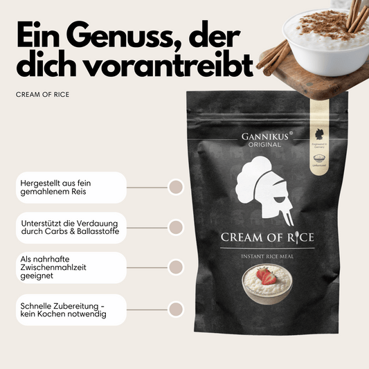 CREAM OF RICE - 3x1 kg
